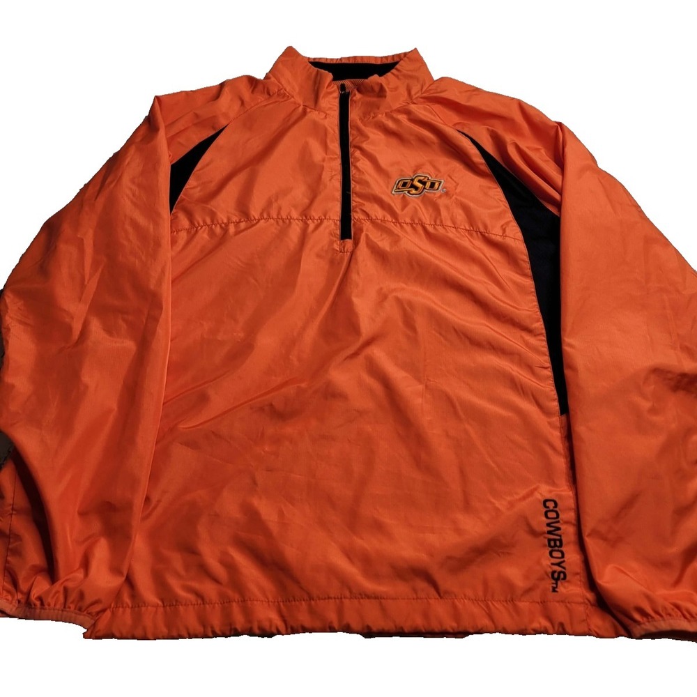 Colosseum Athletics OSU Oklahoma State‎ University Cowboys Windbreaker Large